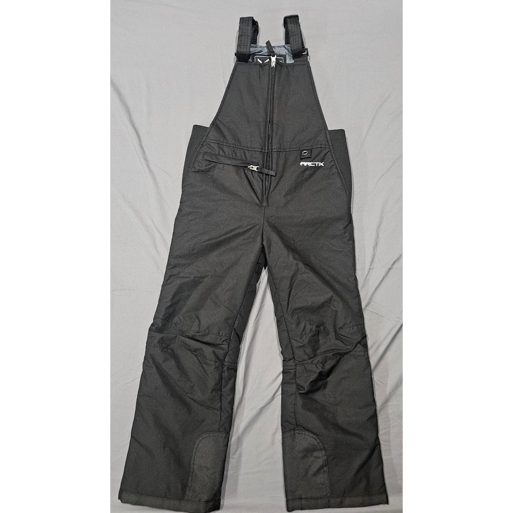 Arctix Snow Bibs Youth Small Black Insulated Winter Ski Pants 1550